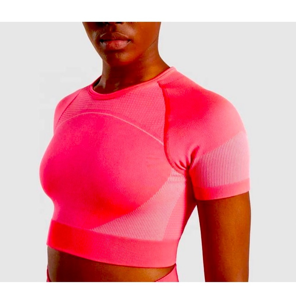Small Peach Flex Dymanic Set Hot Pink